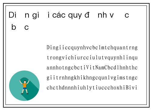 Diễn giải các quy định về cờ bạc